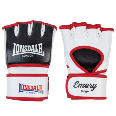 Перчатки Lonsdale MMA Emory M черн/бел/красн.