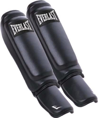 Защита голени и стопы Martial Arts Leather Shin-Instep S/M черн.