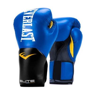 Перчатки тренировочные Elite ProStyle 8oz син.