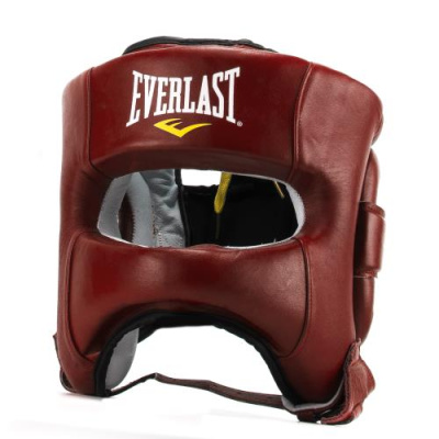 Шлем Elite Leather ML красн.